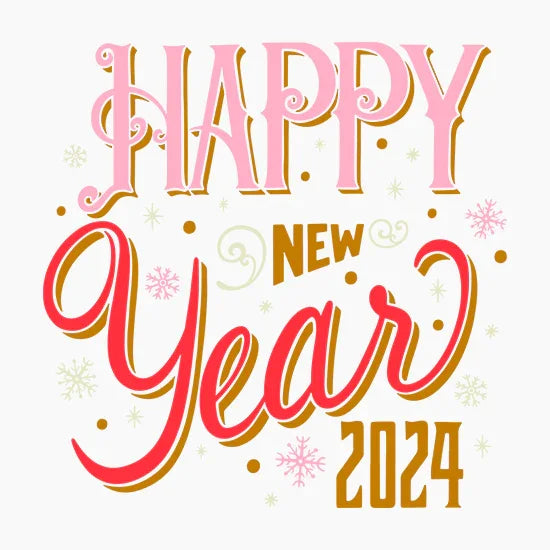 New Year DTF Transfers