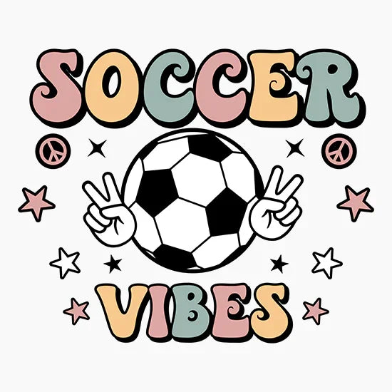 Soccer DTF Transfers