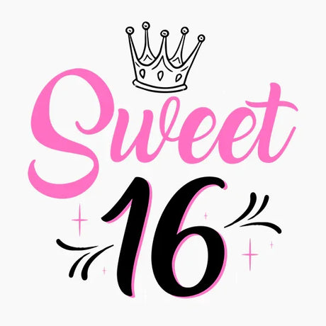 Sweet 16 DTF Transfers