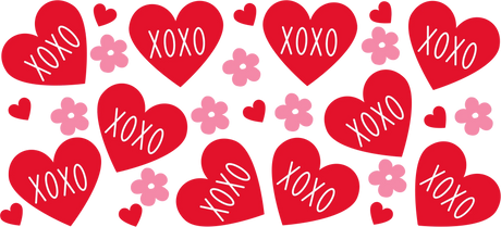 Valentine's Day Cup Wrap UV DTF Stickers