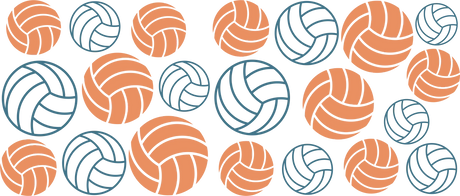 Volleyball Cup Wrap UV DTF Stickers