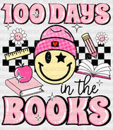 100 Days In The Books Dtf Transfer