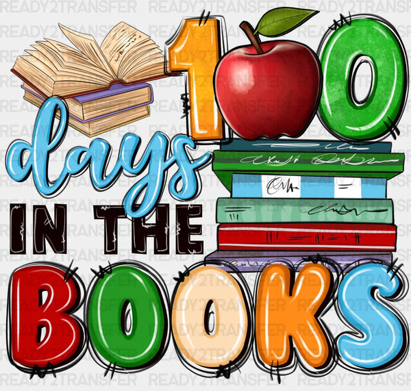 100 DAYS IN THE BOOKS DTF Transfer