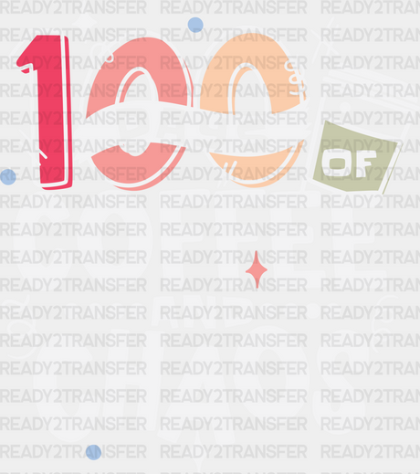 100 Days Of Coffee And Chaos Dtf Transfer