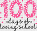 100 Days Of Loving School DTF Transfer ready2transfer Black