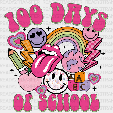 100 Days Of School Dtf Transfer