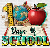 100 Days Of School Dtf Transfer