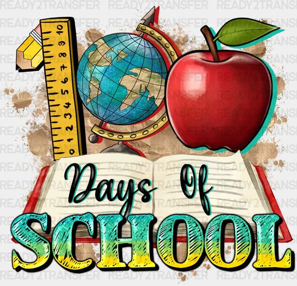 100 DAYS OF SCHOOL DTF Transfer