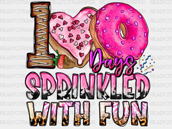 100 DAYS SPRINKLED WITH FUN DTF Transfer