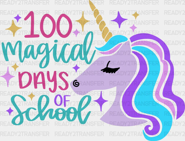 100 MAGICAL DAYS OF SCHOOL DTF Transfer