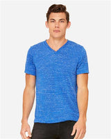 Unisex Textured Jersey V-Neck Tee