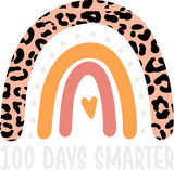 LEO RAINBOW 100 DAYS SMARTER DTF Transfer