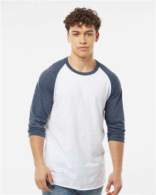 Unisex Fine Jersey Raglan T-Shirt