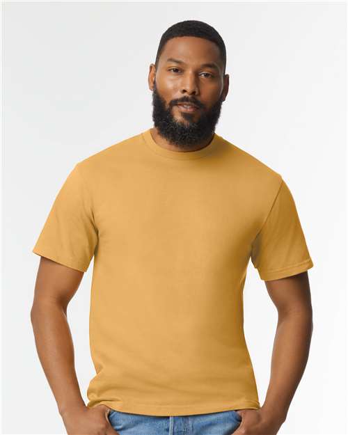 Unisex Softstyle® Midweight T-Shirt Gildan Mustard
