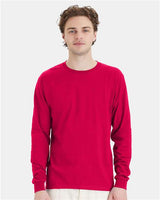 Essential-T Long Sleeve T-Shirt Hanes Athletic Crimson