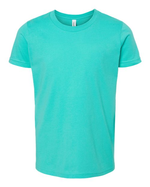 Youth Jersey Tee BELLA + CANVAS Teal
