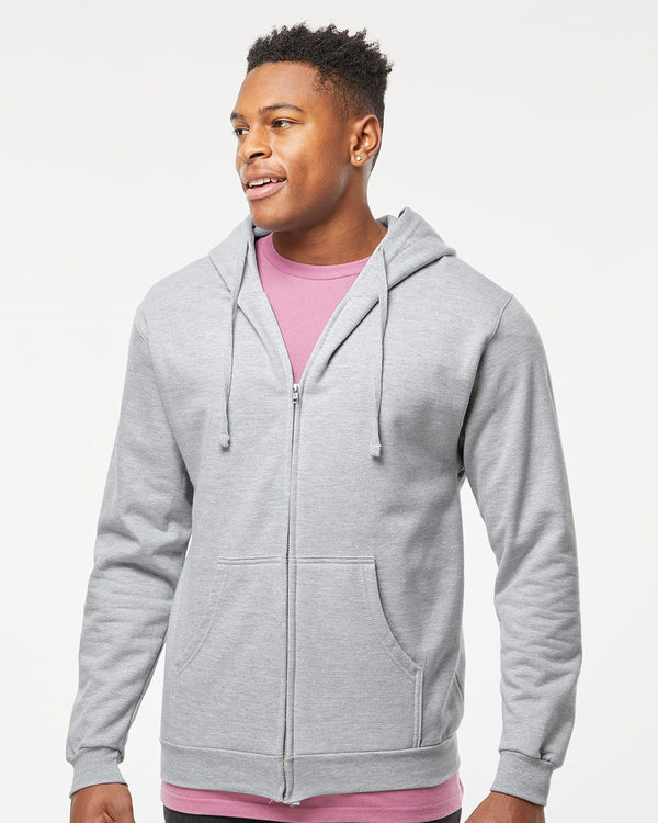 Unisex Full-Zip Hooded Sweatshirt
