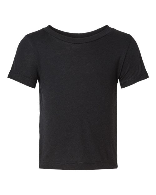 Infant Triblend Tee BELLA + CANVAS Solid Black Triblend