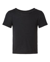 Infant Triblend Tee BELLA + CANVAS Solid Black Triblend