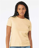 Women’s Relaxed Fit Heather CVC Tee BELLA + CANVAS Heather Soft Cream