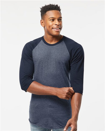 Unisex Fine Jersey Raglan T-Shirt