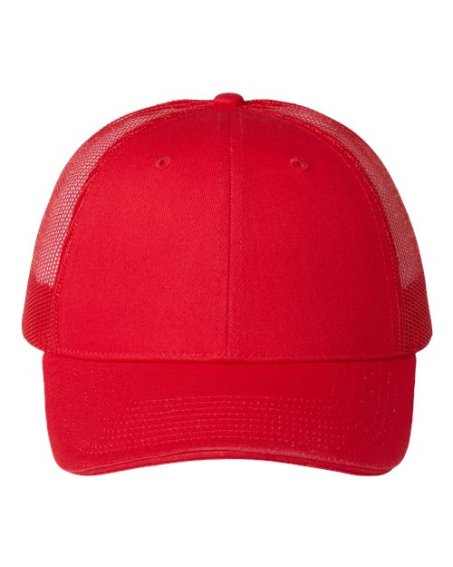 Sandwich Trucker Cap Valucap Red Adjustable