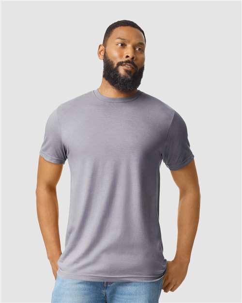 Unisex Softstyle® CVC T-Shirt Gildan Sport Grey