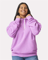 Unisex Garment-Dyed Lightweight Hooded Sweatshirt Comfort Colors Neon Violet