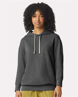 Unisex Garment-Dyed Lightweight Hooded Sweatshirt Comfort Colors Pepper