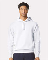 Unisex Garment-Dyed Lightweight Hooded Sweatshirt Comfort Colors White
