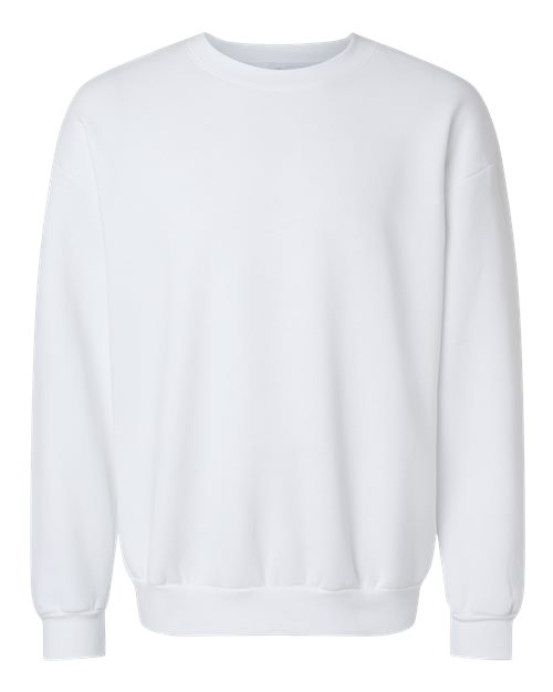 Unisex ReFlex Fleece Crewneck Sweatshirt American Apparel White