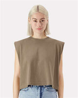Women's Heavyweight Cotton Garment-Dyed Muscle Tee