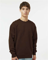 Unisex Heavyweight Crewneck Sweatshirt Independent Trading Co. Brown