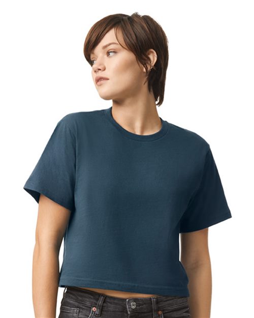 Women's Fine Jersey Boxy Tee American Apparel