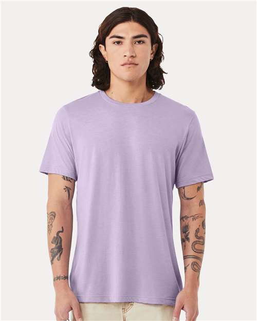 Triblend Tee BELLA + CANVAS Dark Lavender Triblend