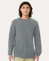 Unisex Sponge Fleece Raglan Crewneck Sweatshirt