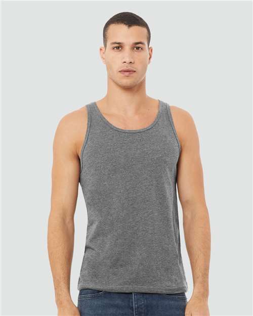Unisex Heather CVC Tank