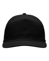 Five-Panel Ripstop Cap Sportsman Black Adjustable