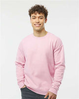 Unisex Fleece Crewneck Sweatshirt Tultex Light Pink