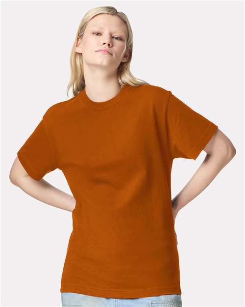 Unisex Super Heavyweight Tee American Apparel Rust
