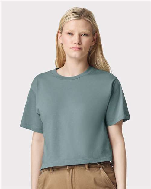 Women's Fine Jersey Boxy Tee American Apparel Arctic