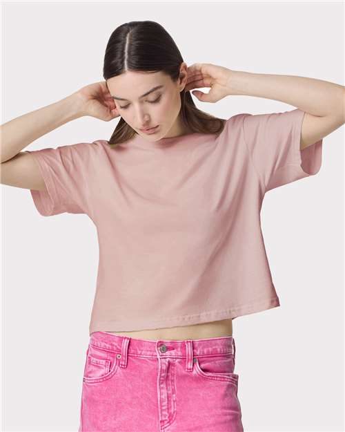 Women's Fine Jersey Mid-Length Boxy Tee