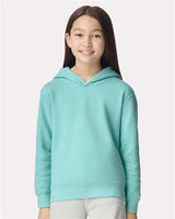 Youth Garment-Dyed Lightweight Hooded Sweatshirt Comfort Colors Chalky Mint