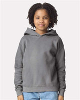 Youth Garment-Dyed Lightweight Hooded Sweatshirt