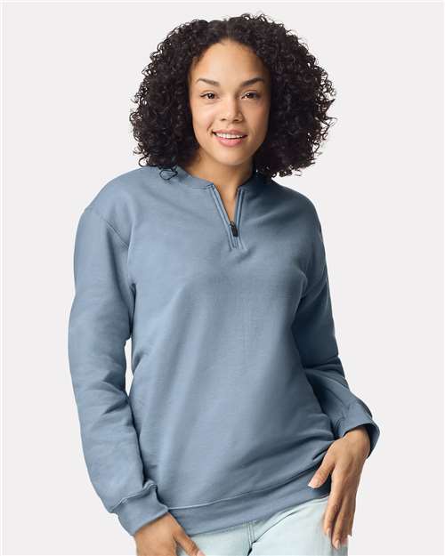 Unisex Softstyle® Midweight Quarter-Zip Sweatshirt