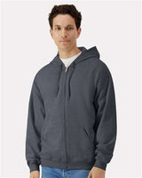 Unisex Softstyle® Midweight Full-Zip Hooded Sweatshirt