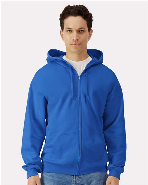 Unisex Softstyle® Midweight Full-Zip Hooded Sweatshirt