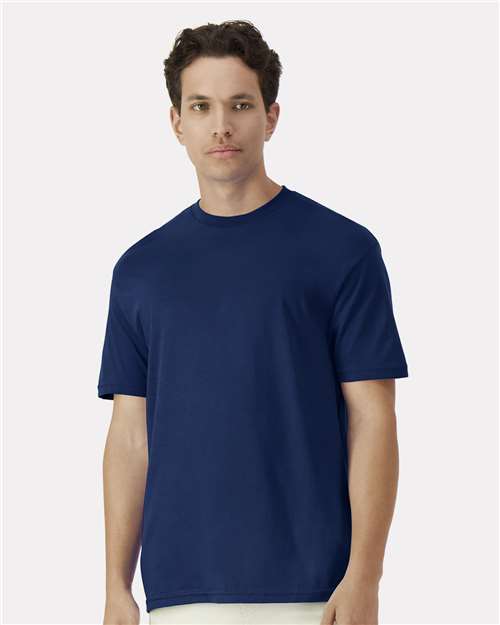 Unisex Light Cotton T-Shirt Gildan Navy