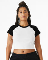 Women's Micro Rib Raglan Baby Tee