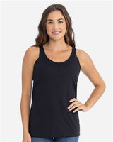 Women’s Triblend Racerback Tank Next Level Black